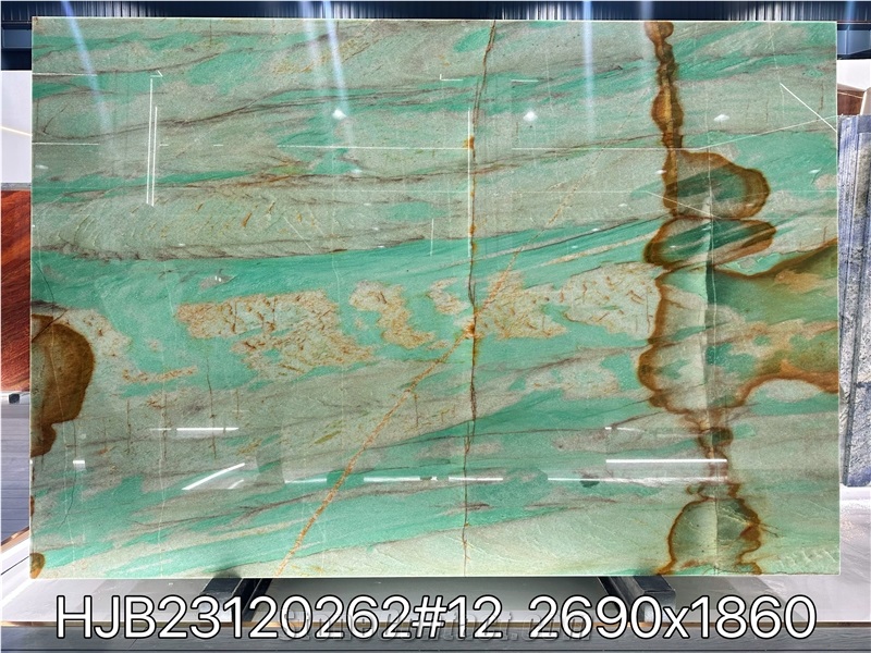 Ibere Sauipe  Quartzite Slabs With Yellow Vein