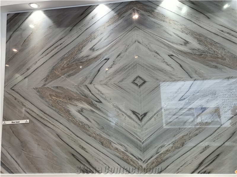 Blue Sand Marble Slab