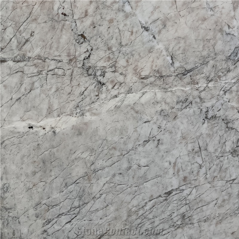 Calacatta Iron White Marble Tile