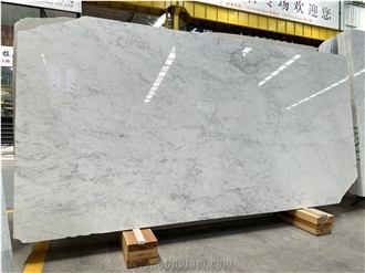 Carrara White Marble Slab