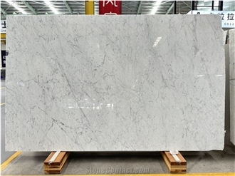 Carrara White Marble Slab