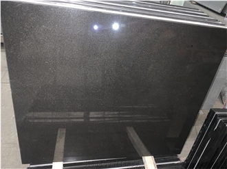 China Black Pearl Granite Slab