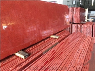 Chinese Red Granite Slab