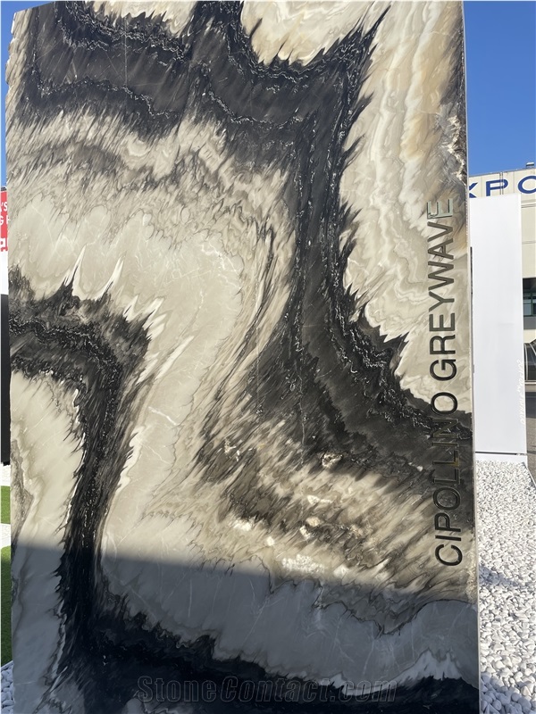 Cipollino Nuvolato Marble Slab