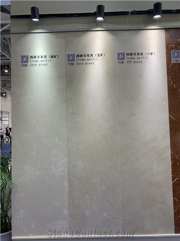 Crema Marfil Select Marble Slab