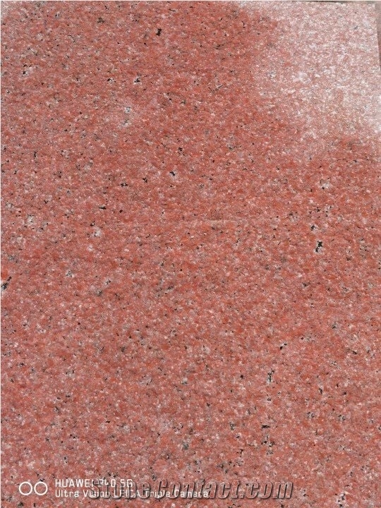 Dyed Red Granite Slab