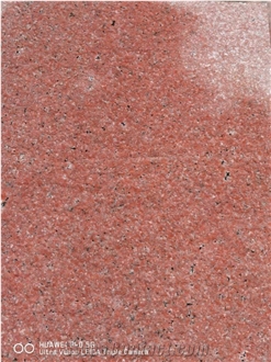 Dyed Red Granite Slab