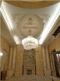 Golden River Marble Finished Product