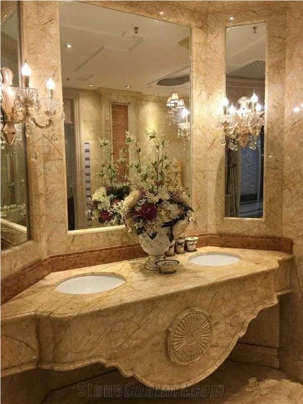 Golden River Marble Finished Product