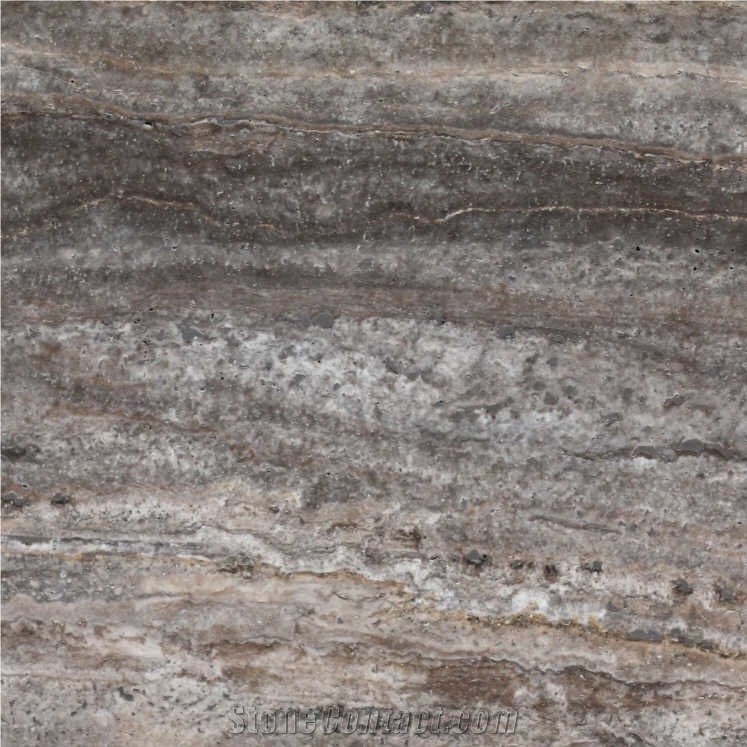 Kashan Silver Travertine Tile