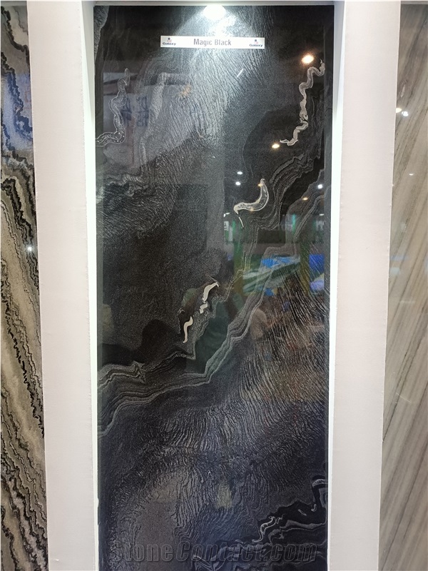 Magic Black Marble Slab