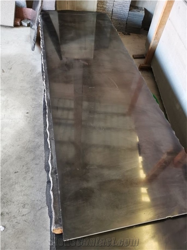 Mongolia Absolute Black Granite Slab