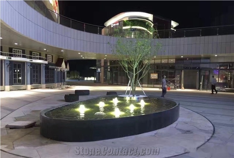 Mongolia Absolute Black Granite Finished Product