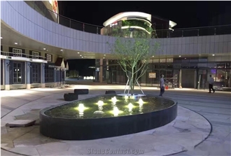Mongolia Absolute Black Granite Finished Product