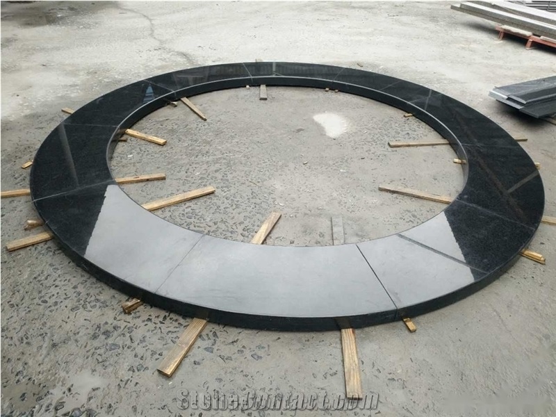 Mongolia Absolute Black Granite Finished Product