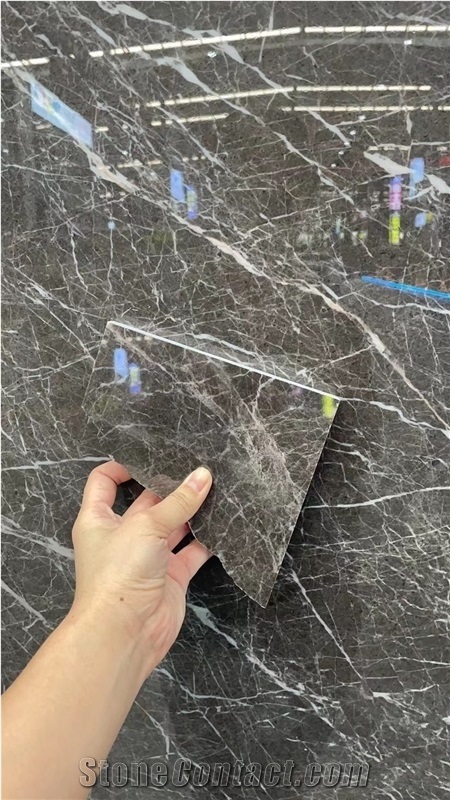 New Italy Gray Marble Finished Product