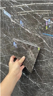 New Italy Gray Marble Finished Product
