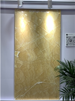 Orange Onyx Slab