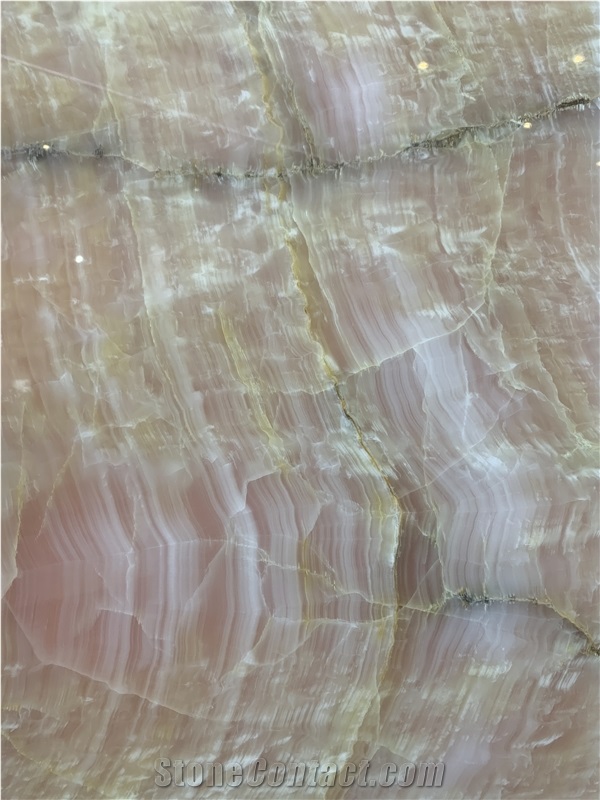 Persian Pink Onyx Slab