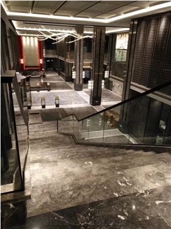 Phantom Gray Marble Finished Product