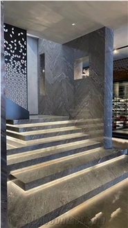 Phantom Gray Marble Finished Product