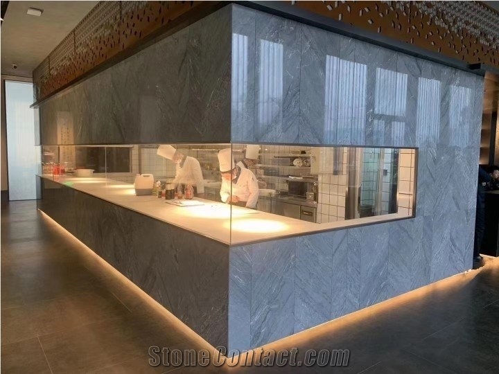 Phantom Gray Marble Finished Product