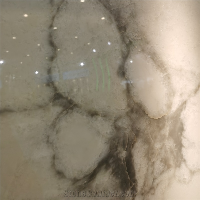 Qianzhong White Jade Marble Tile