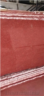 Rosy Red Granite Slab