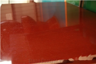 Rosy Red Granite Slab