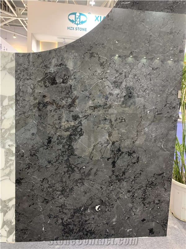 Starry Grey Marble Slab