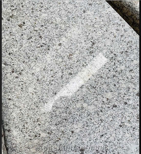 White Linen Granite Slab