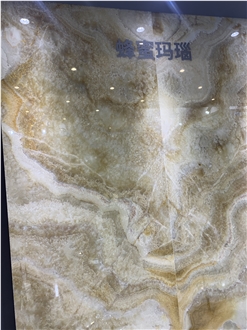 Honey Onyx Slabs - Polished