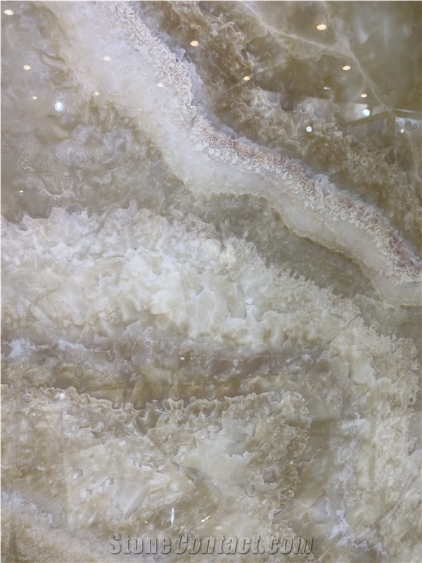 Honey Onyx Slabs - Polished