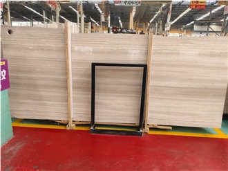 Hot Sale White Wooden Marble Slabs