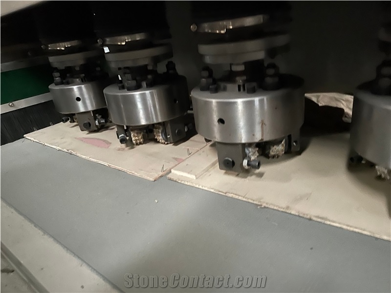 Bush Hammering Machine Auto Polish Litchi Surface