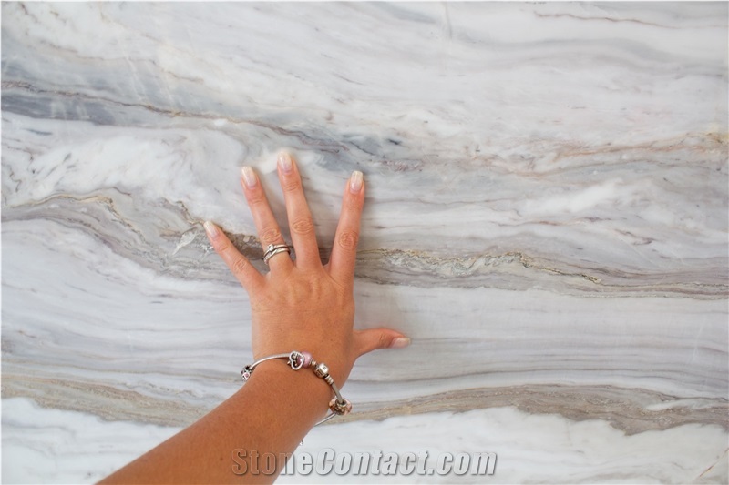Diamond White Marble Slabs 2 Cm