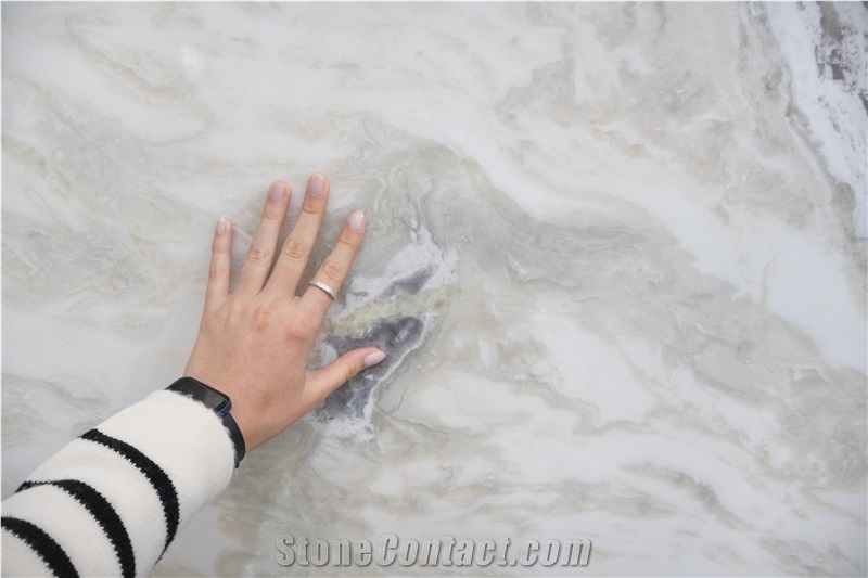 Dover White Marble Slabs 2 Cm