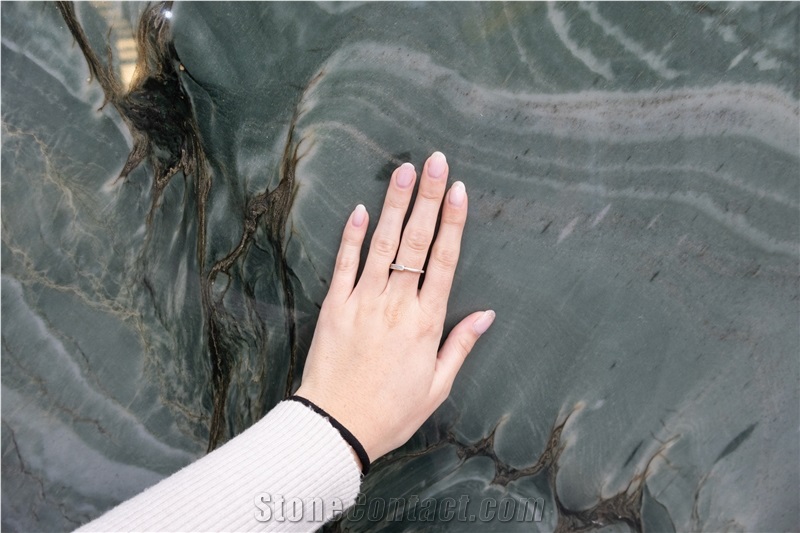 Green Maestro Quartzite Slabs