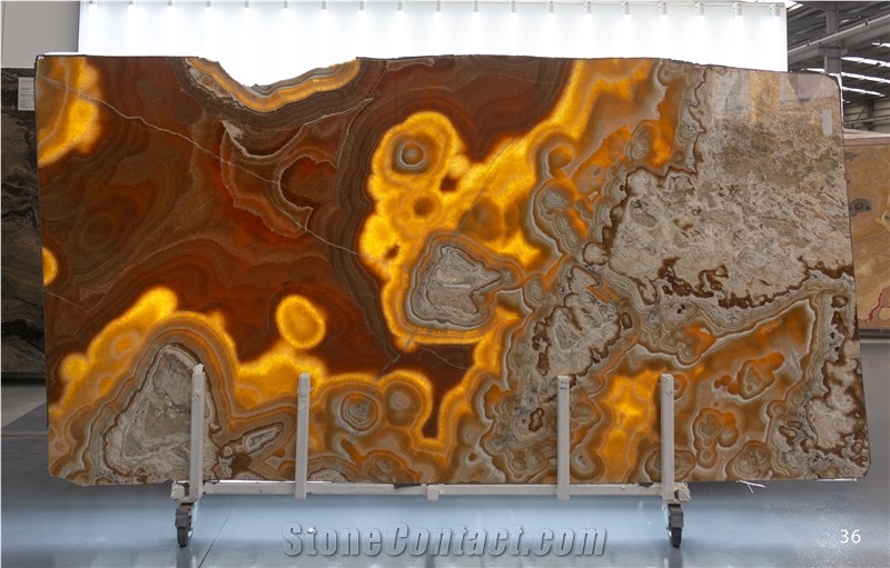 Honey Onyx Slabs 2 Cm