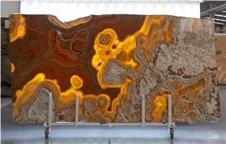 Honey Onyx Slabs 2 Cm