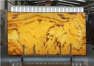Orange Onyx Slabs, 2Cm