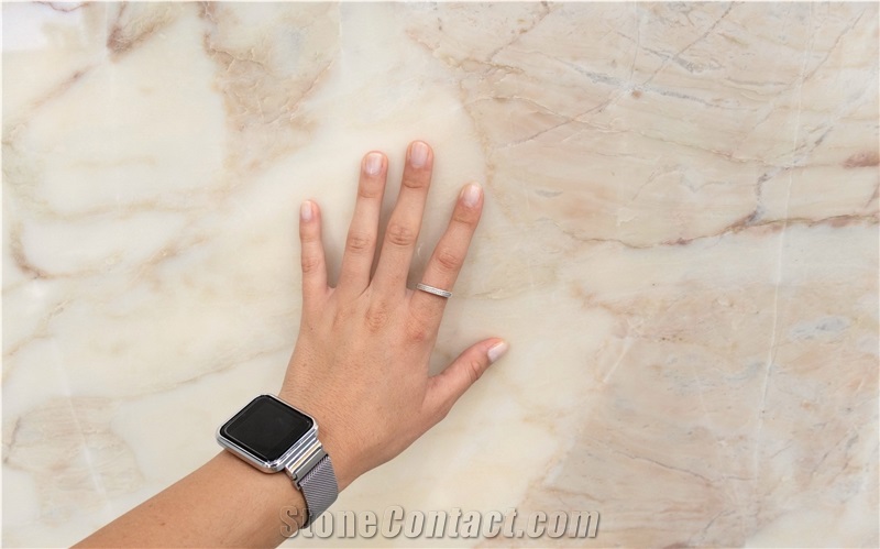 Rosa Portugues Marble Slabs