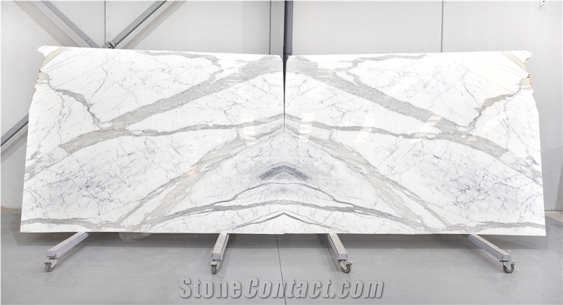 Statuario Marble Slabs 2 Cm