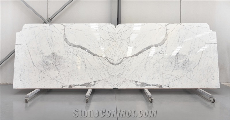 Statuario Marble Slabs 2 Cm