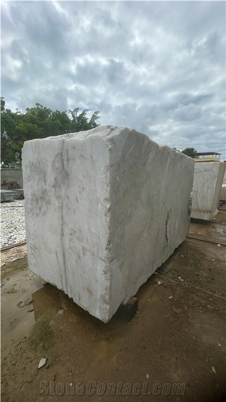 Cristallo White Quartzite Blocks
