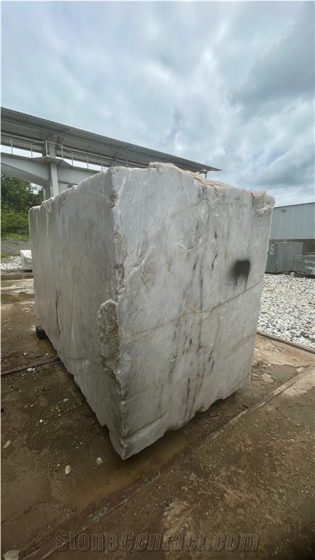Cristallo White Quartzite Blocks