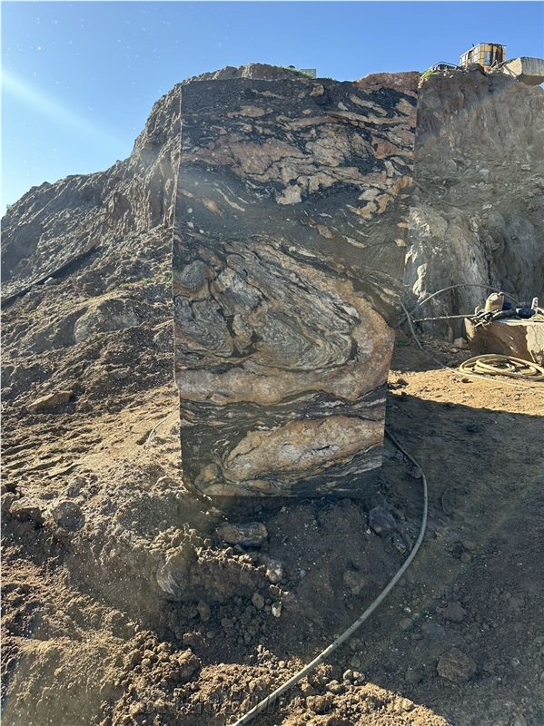 Magma Gold Granite Blocks