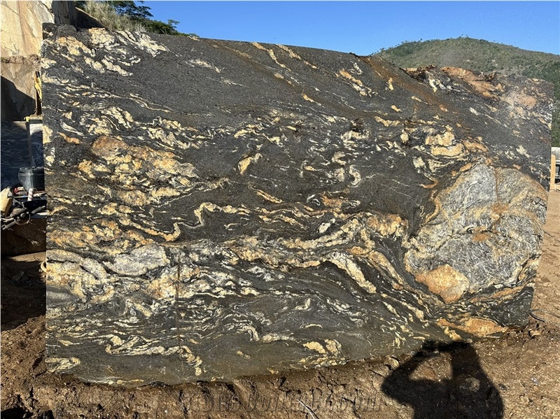 Magma Gold Granite Blocks