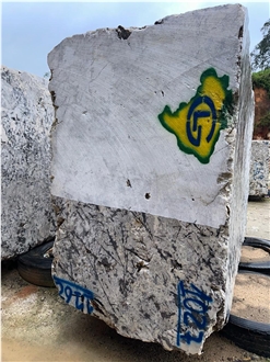 White Delicatus Granite Blocks