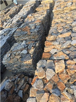 Multicolor Flagstone Walling,Split Face Wall Stone